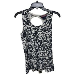 Vineyard Vines Silk Cotton Blend Tank Top M